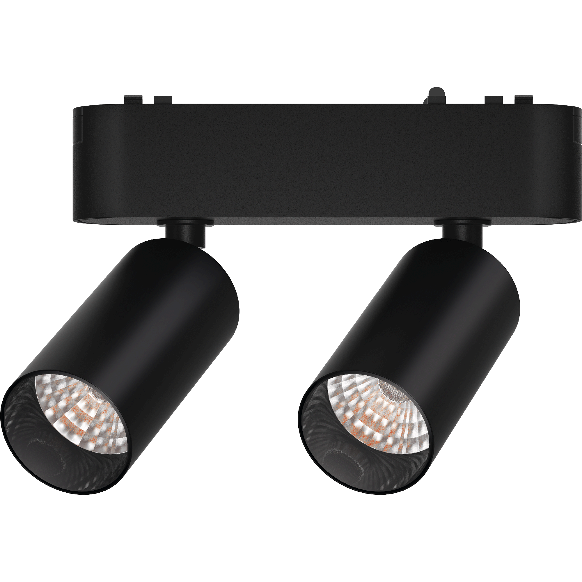 Spot Móvil Doble 10W 24° Negro