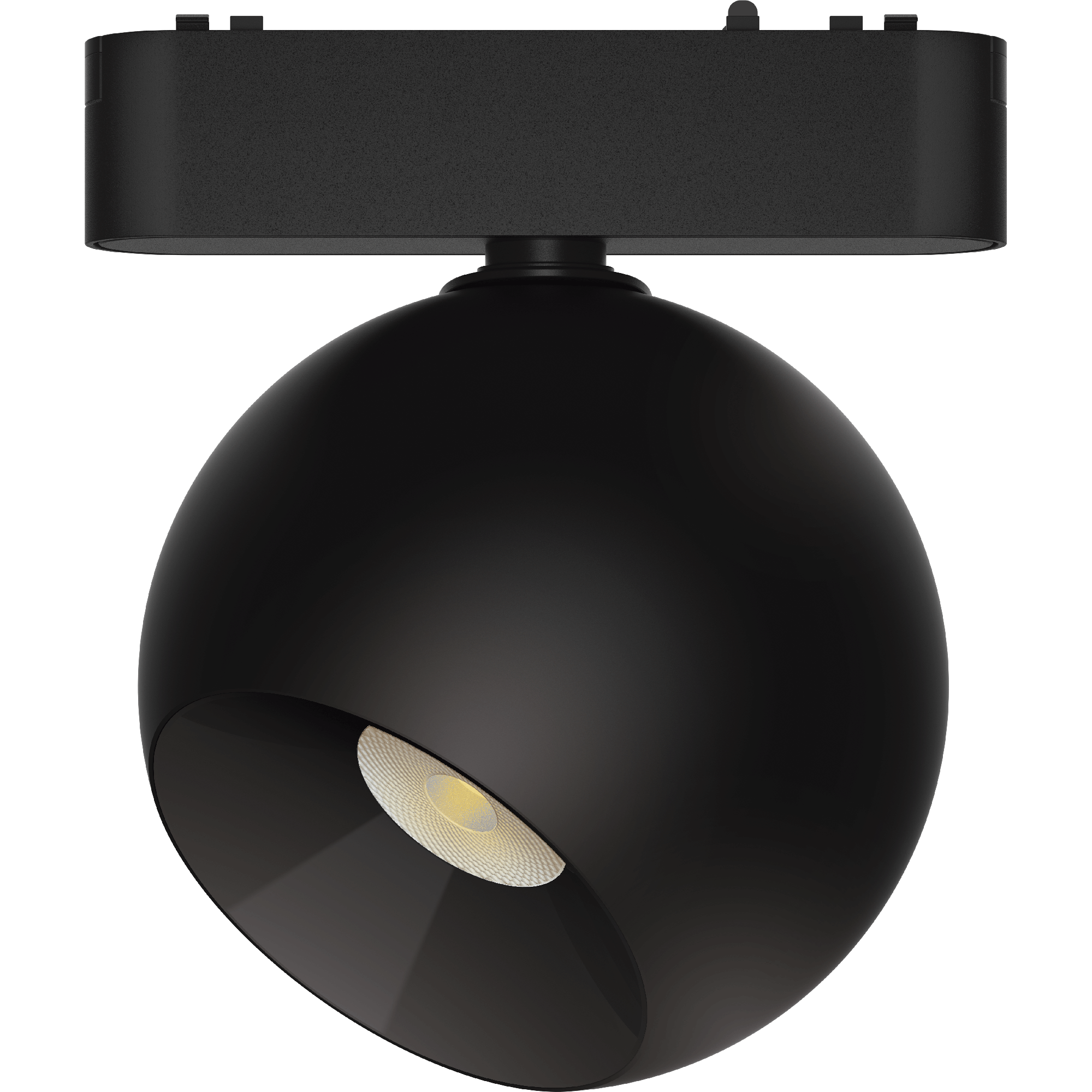 Aplique Esférico Focal 12W Negro 36°