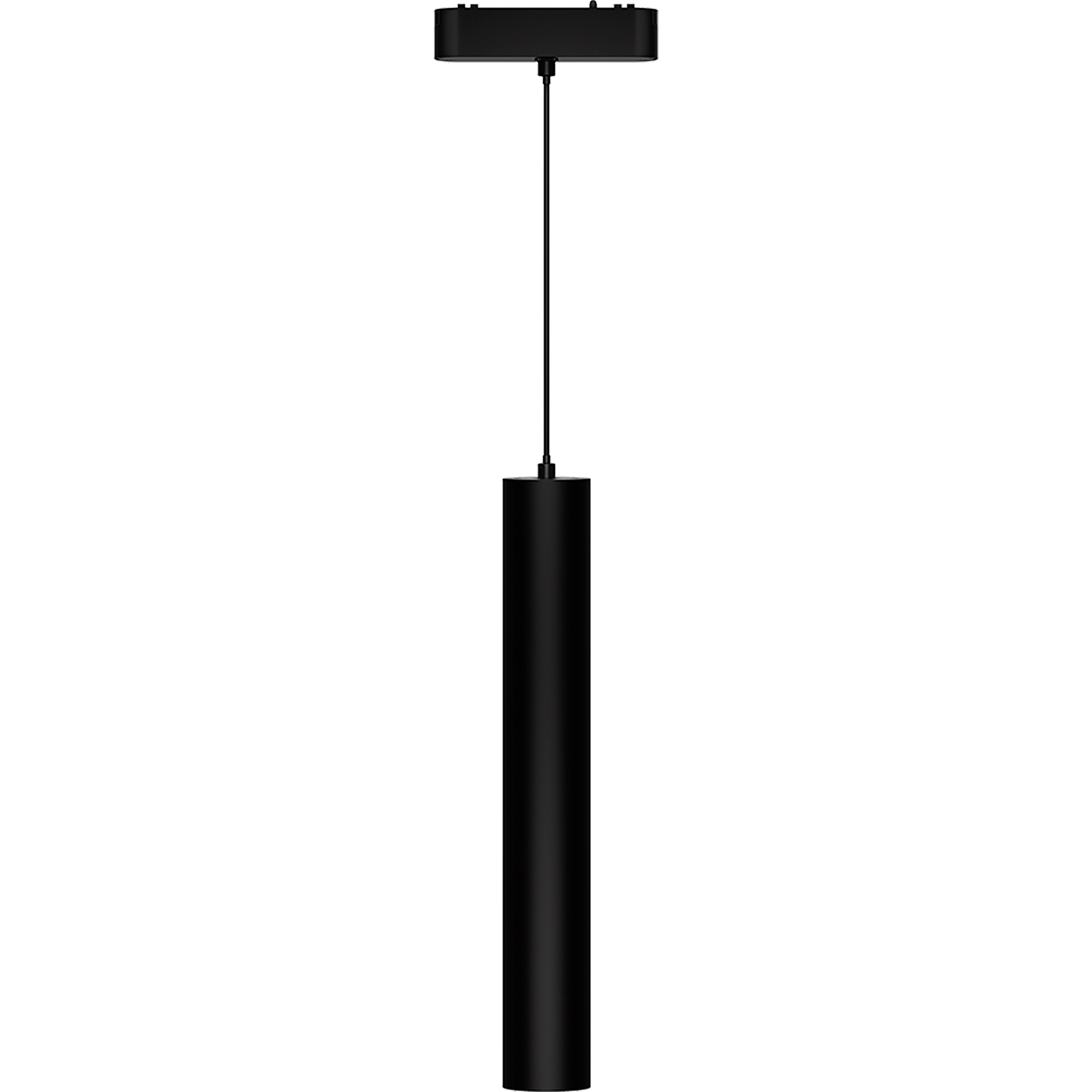 Colgante Cilíndrico 9W 36° Negro