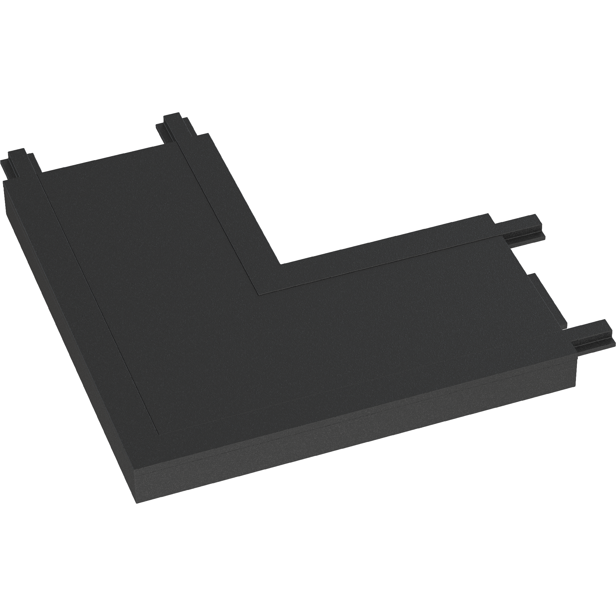 Acople + Conductor L Recta Negro