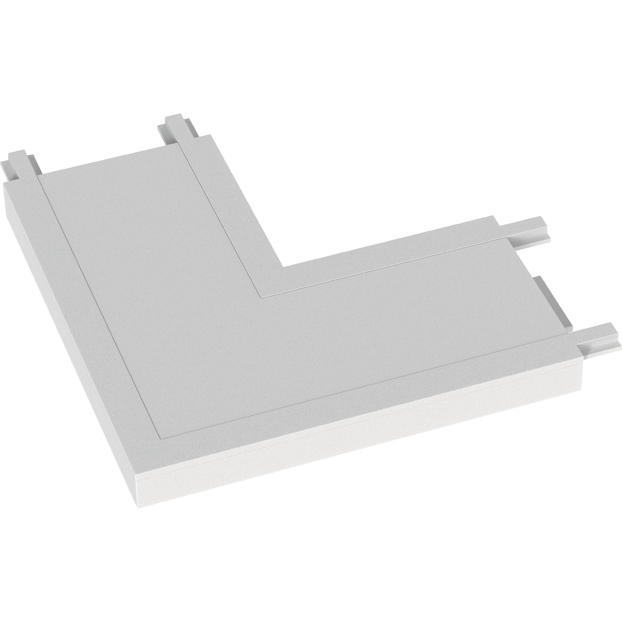 Acople + Conductor L Recta Blanco