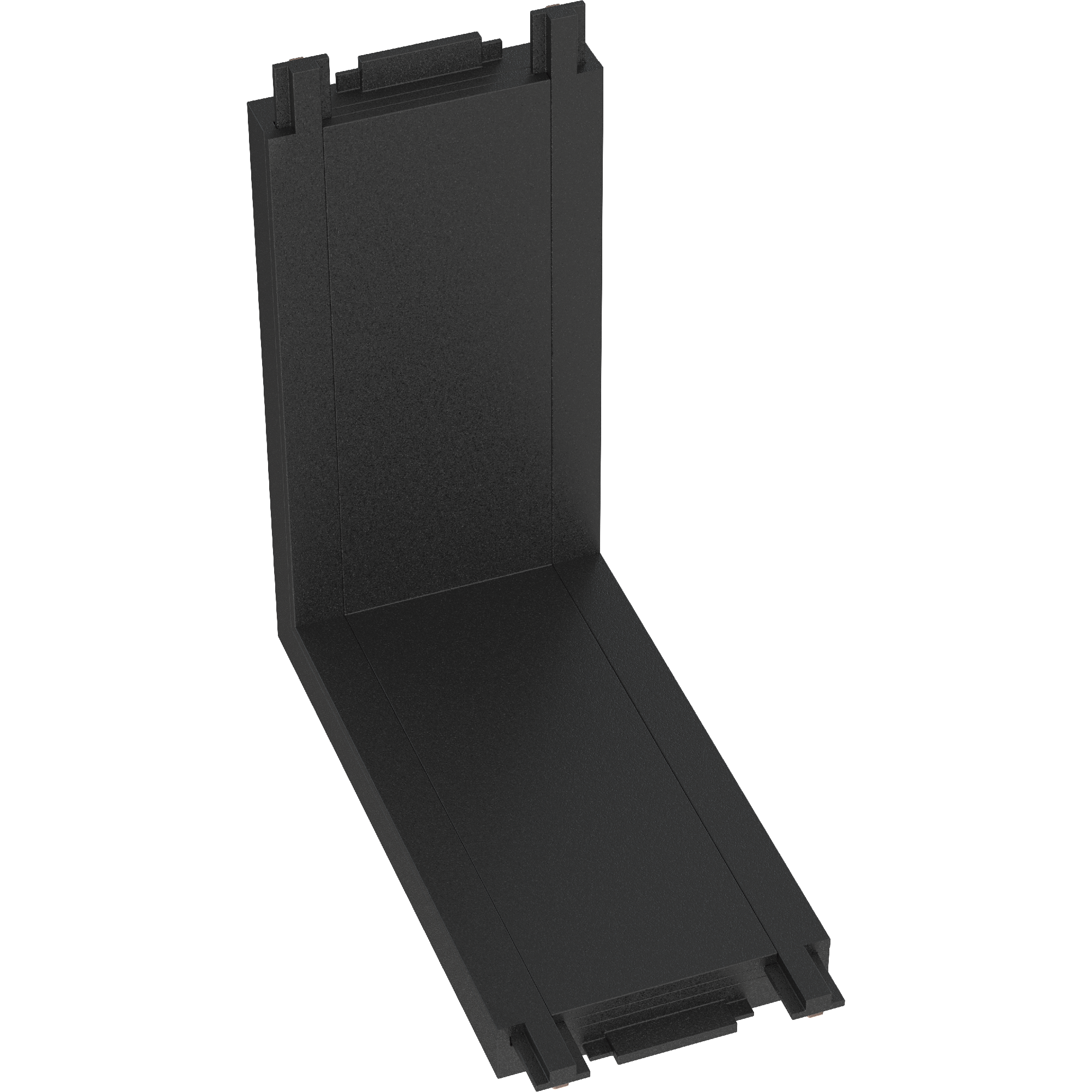 Acople + Conductor L Vertical Negro